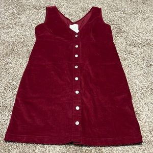 NWT corduroy jumper L